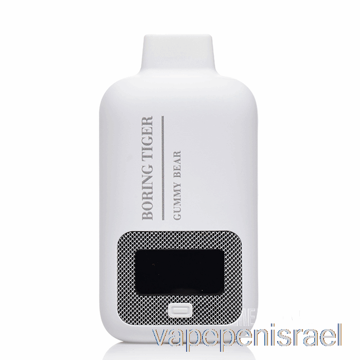 חד פעמי Vape Israel Luffbar משעמם טייגר 25000 דוב גומי חד פעמי